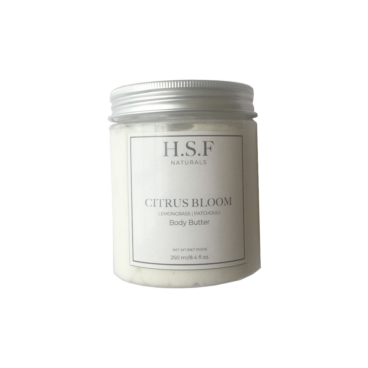 Citrus Bloom Lemongrass Patchouli Body Butter 250ml