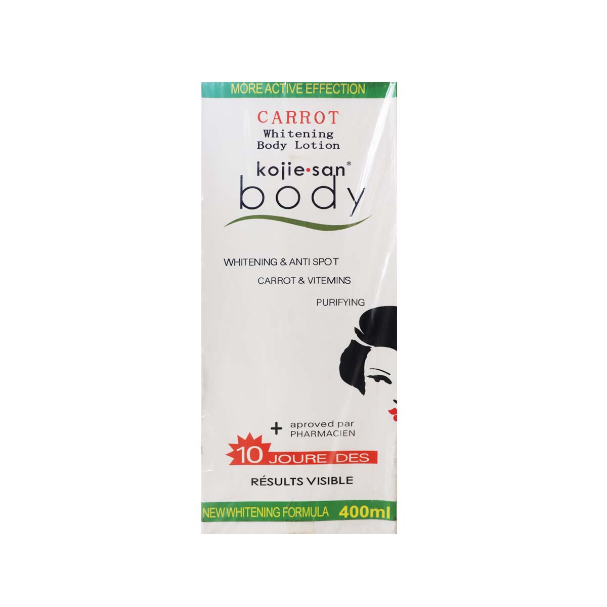 Kojie San Body Carrot Whitening Body Lotion 400ml