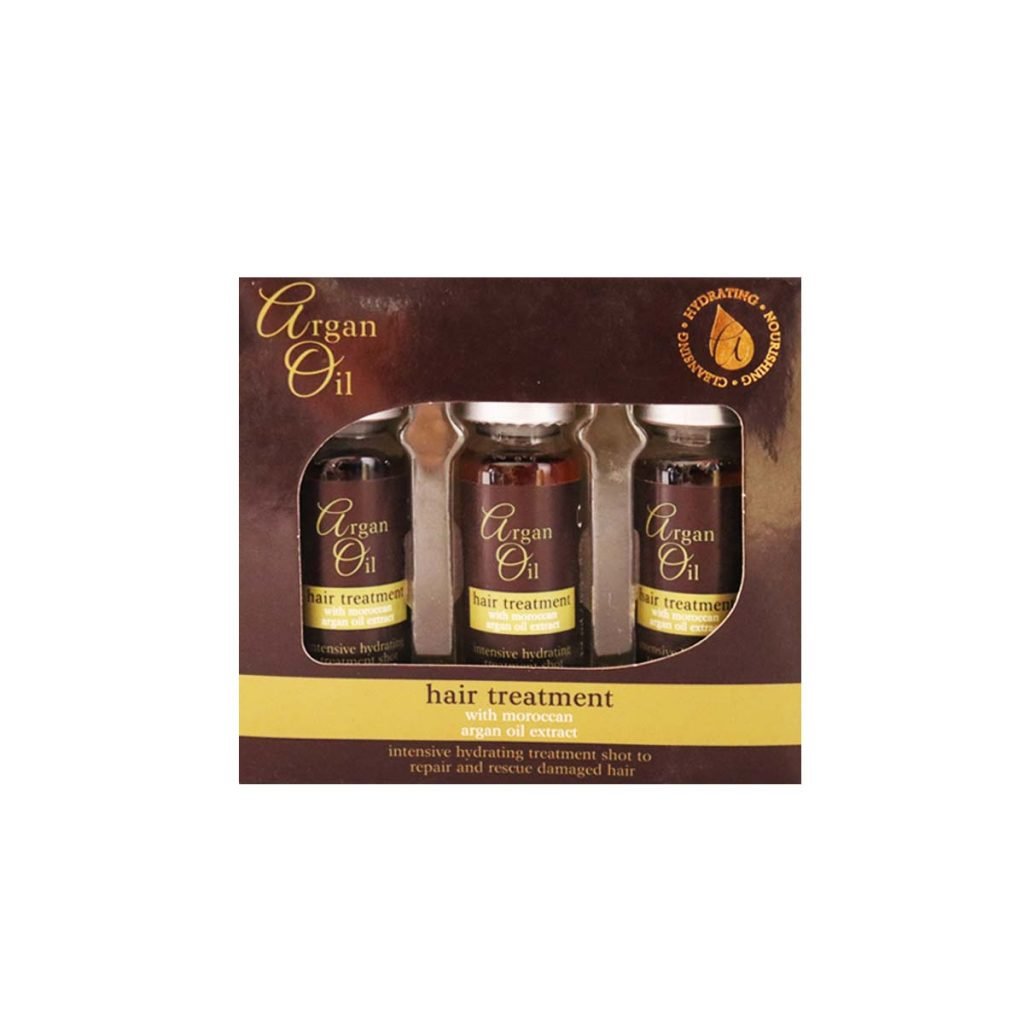 Argan Oil Hair Treatment With Moroccan Argan Oil Extract 12ml x 3