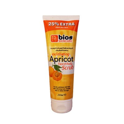 Bio Skincare Exfoliating Apricot Face & Body Scrub 250ml