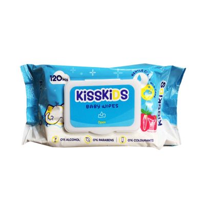 Kiss Kids Baby Wipes x 120