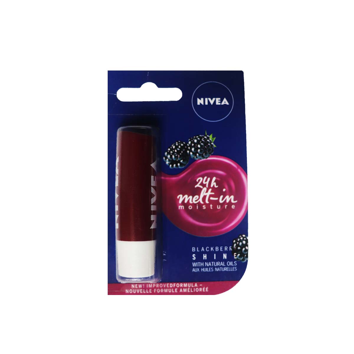 Nivea Blackberry Shine Lip Balm 4.8g