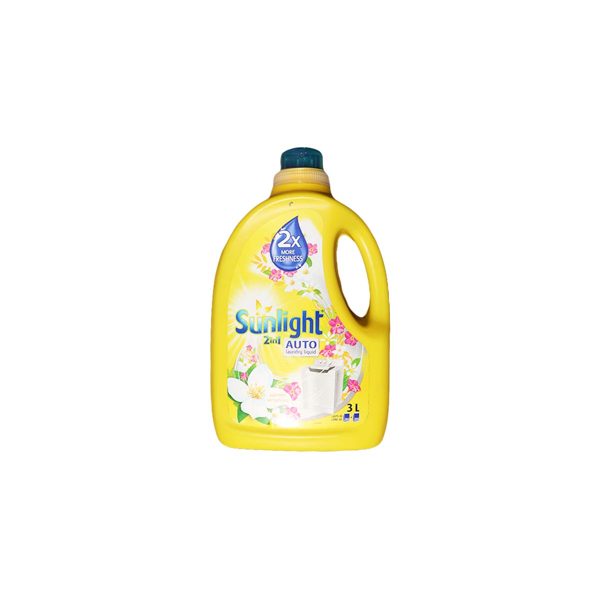 Sunlight 2 In 1 Auto Laundry Liquid 3 Liters