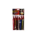 Birthday Candles Short x 6