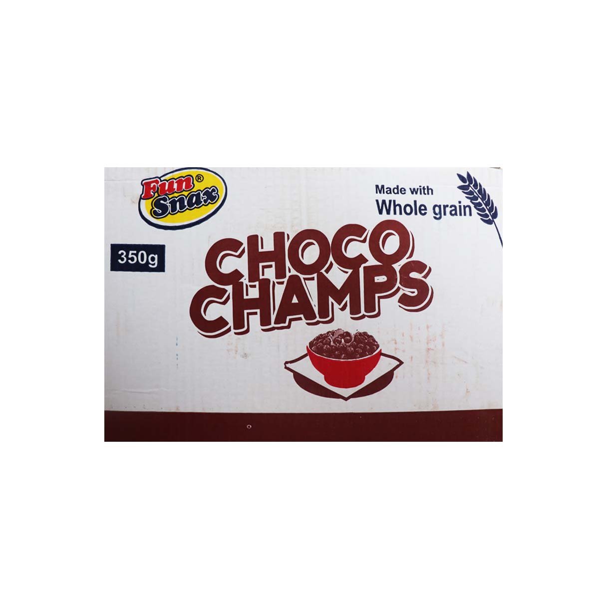 Fun Snax Choco Champs Cereal 350g x 10