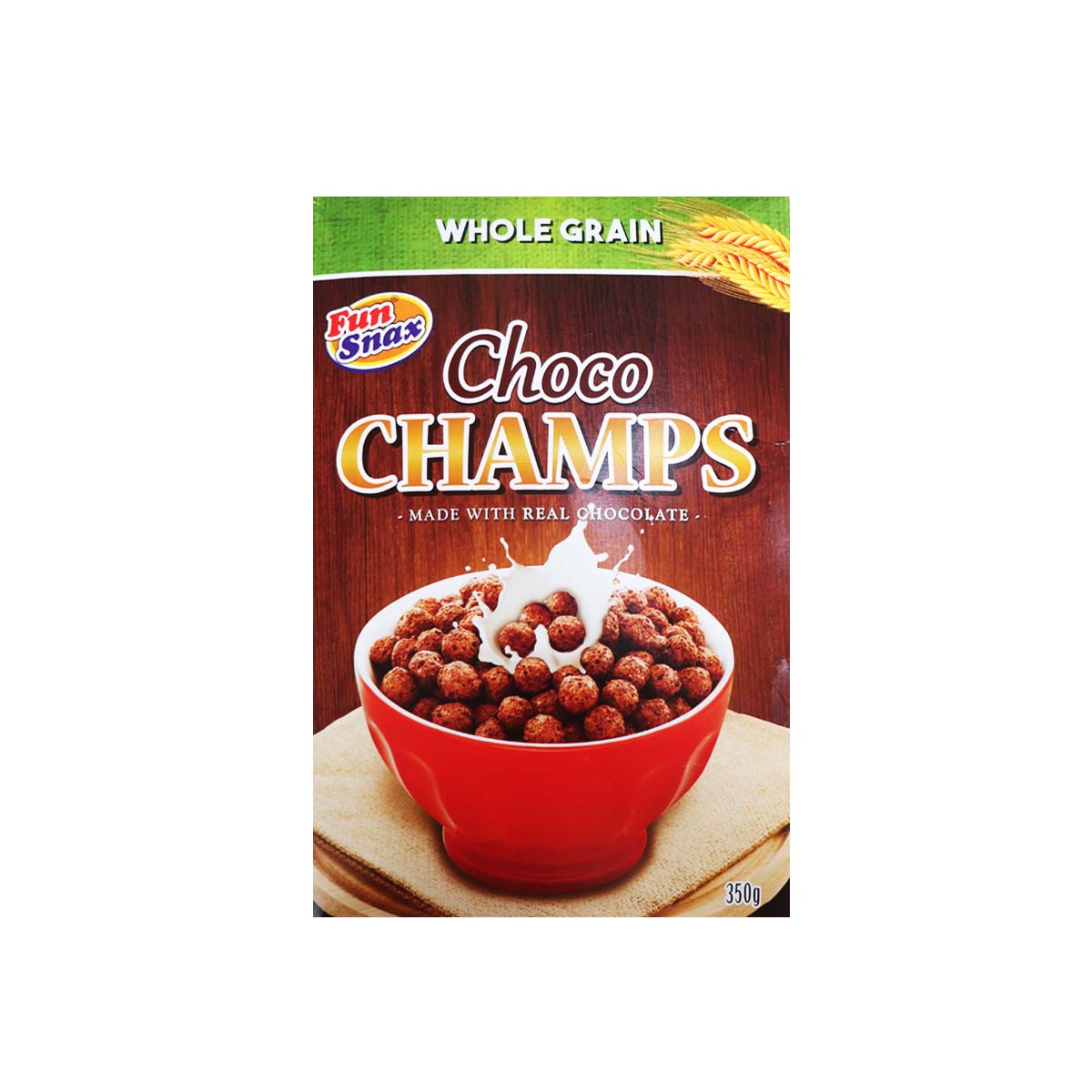 Fun Snax Choco Champs Cereal 350g