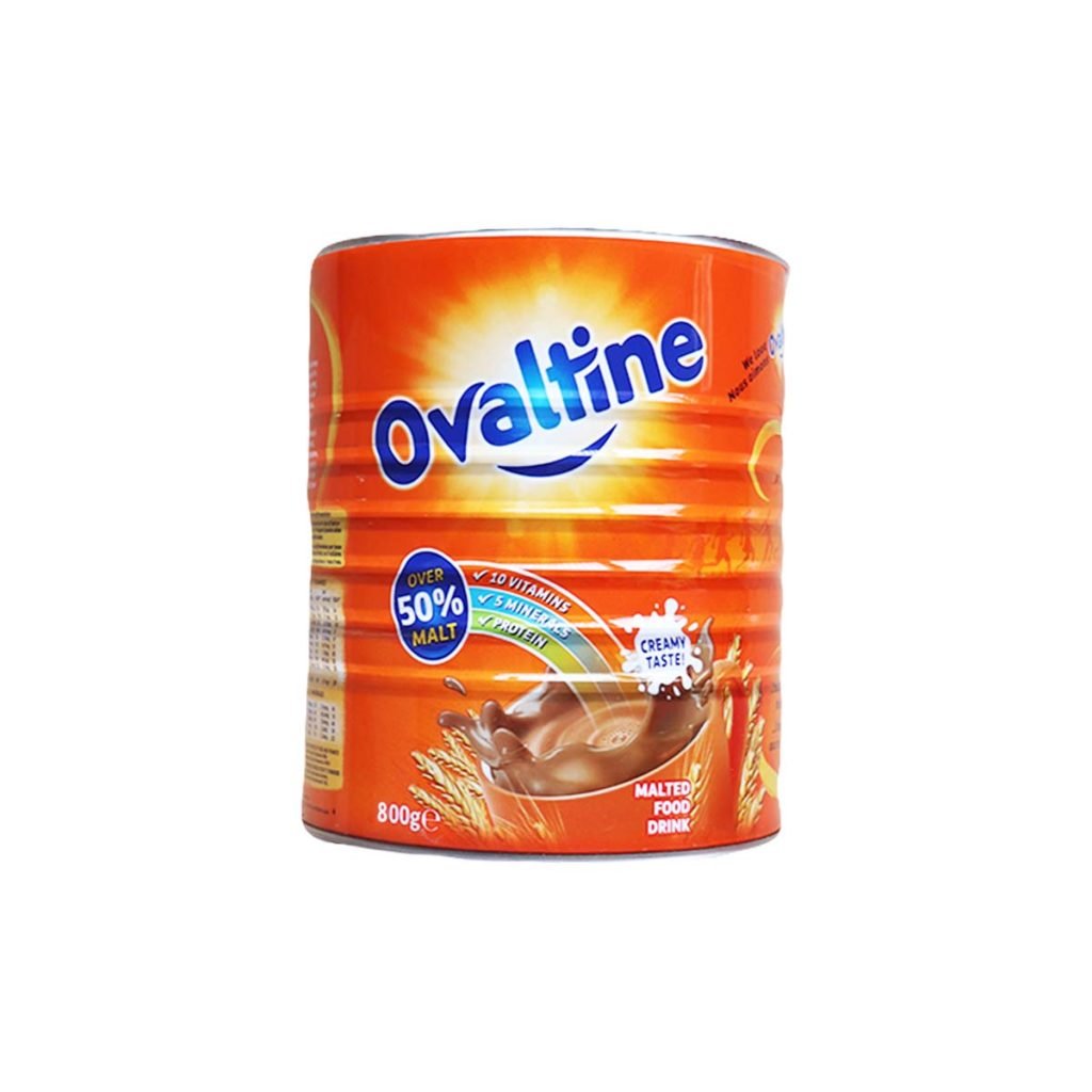 Ovaltine Malted Food Drink Tin 800g