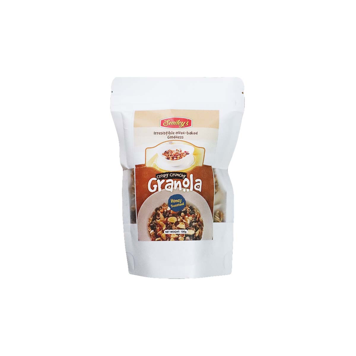 Smiley'z Honey Sweetened Granola 100g