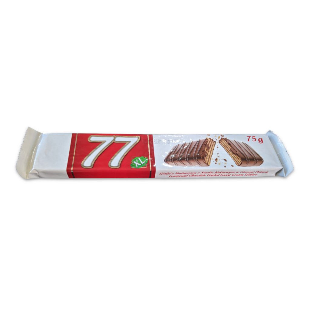 77 XL Chocolate Wafer 75g