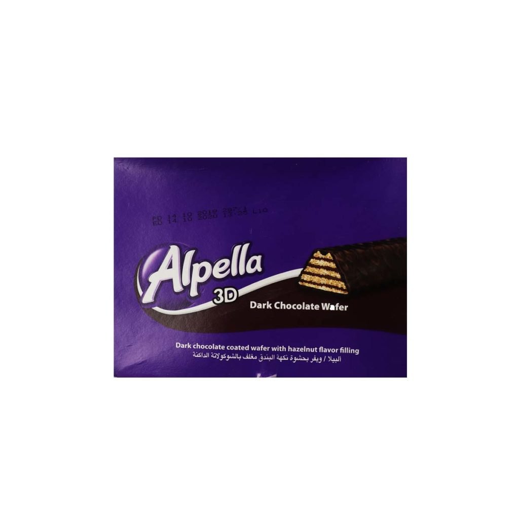 Alpella 3D Milk Chocolate Wafer 32g x 24