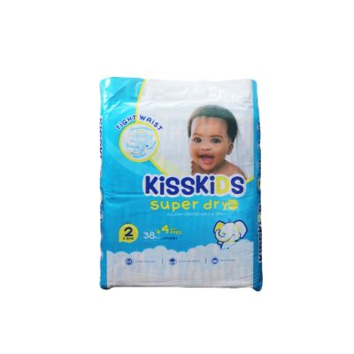 Kiss Kids Economy Pack Baby Diapers (Size 2) x 38