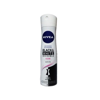 Nivea Black & White Invisible Anti-Perspirant Deodorant 150ml