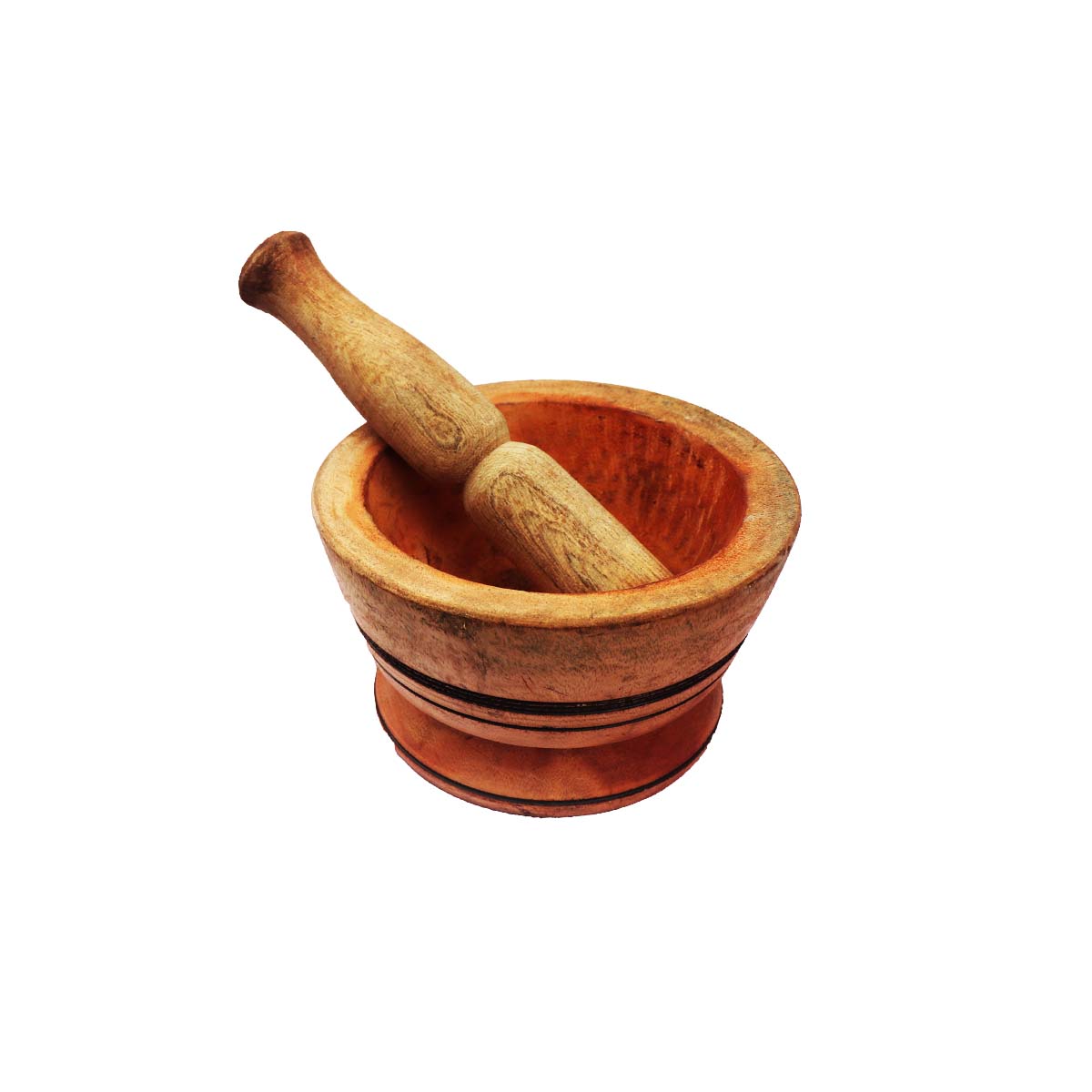 This portable Mortar and Pestle is a perfect addition to your kitchen. It is a handy kitchen tool ideal for grinding nuts, garlic, onions, pepper and several other small items that require grinding.