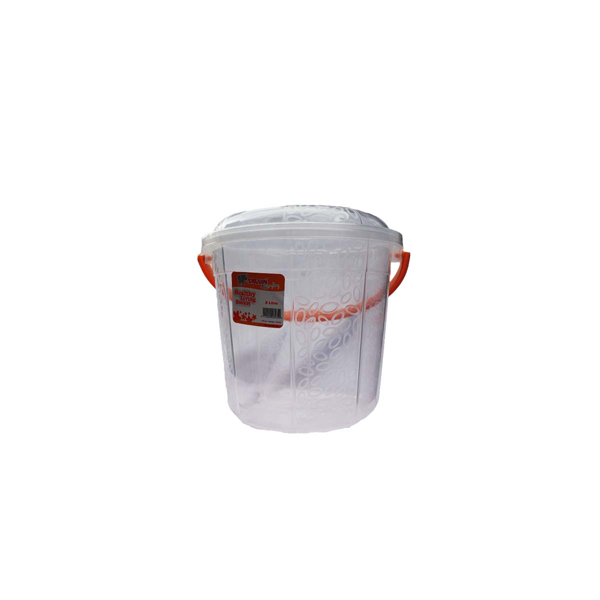 Salvin Plastic Transparent Bucket 3 Liters