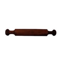 Wooden Two-Hand Rolling Pin