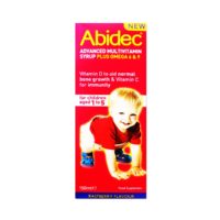 Abidec Advanced Multivitamin Raspberry Flavour Syrup 150ml