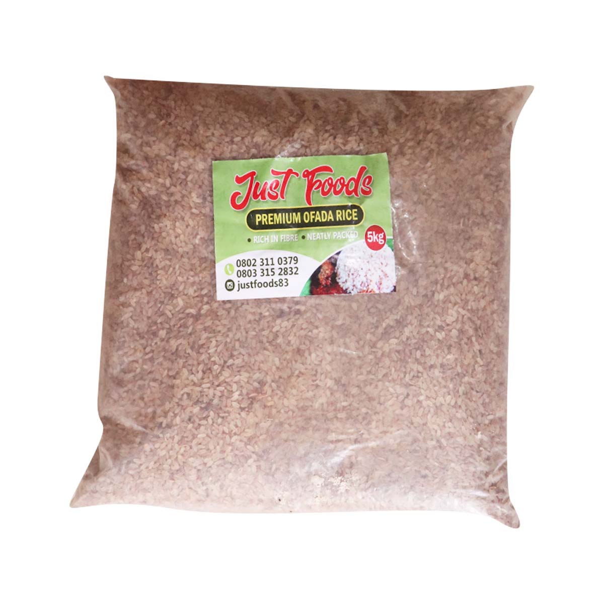 Just Foods Premium Ofada Rice 5kg