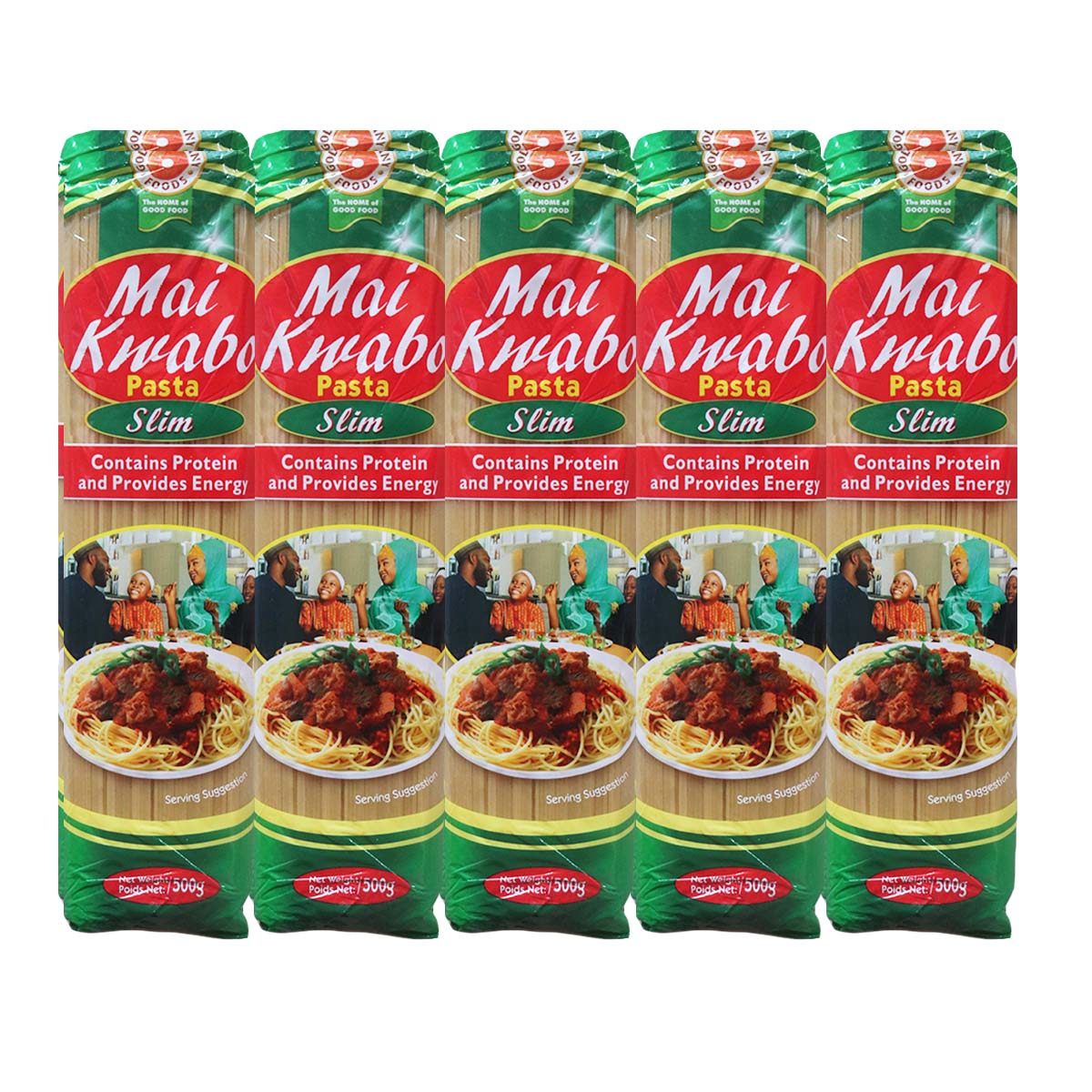 Mai Kwabo Slim Pasta Spaghetti 500g x 20