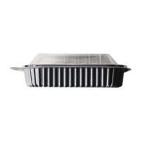 Plastic 1 Compartment Disposable Plate (Foreign) x 12