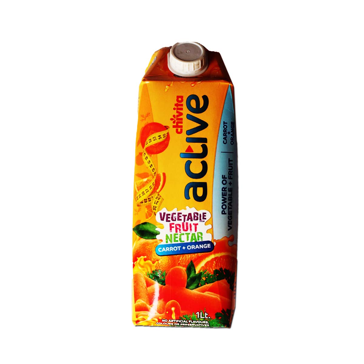 Chivita Active Carrot & Orange Vegetable Fruit Nectar 1 Liter