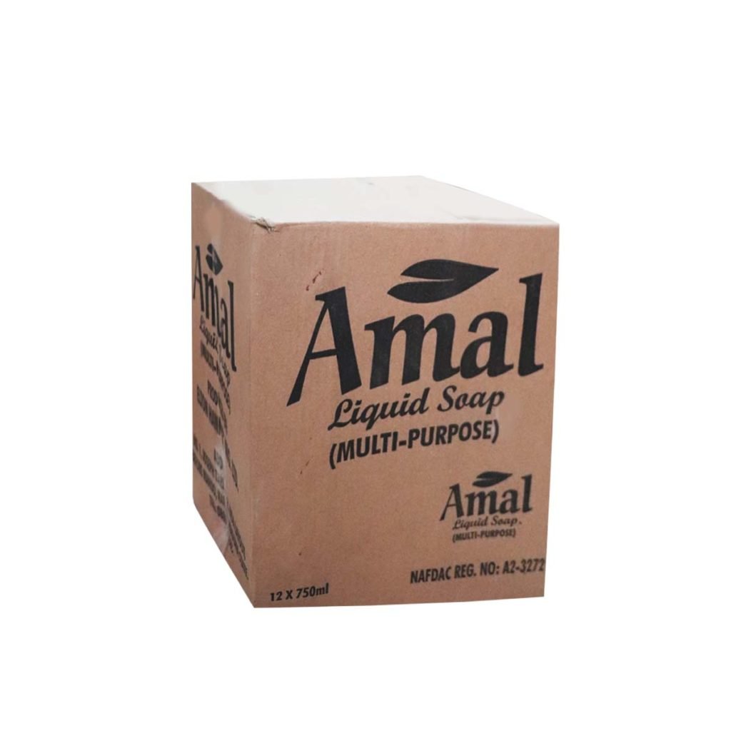 Amal Multipurpose Liquid Soap 750ml x 12
