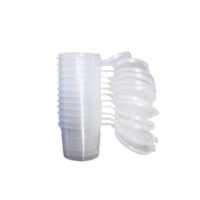 Disposable Transparent Plastic Ketchup Container 30ml x 12