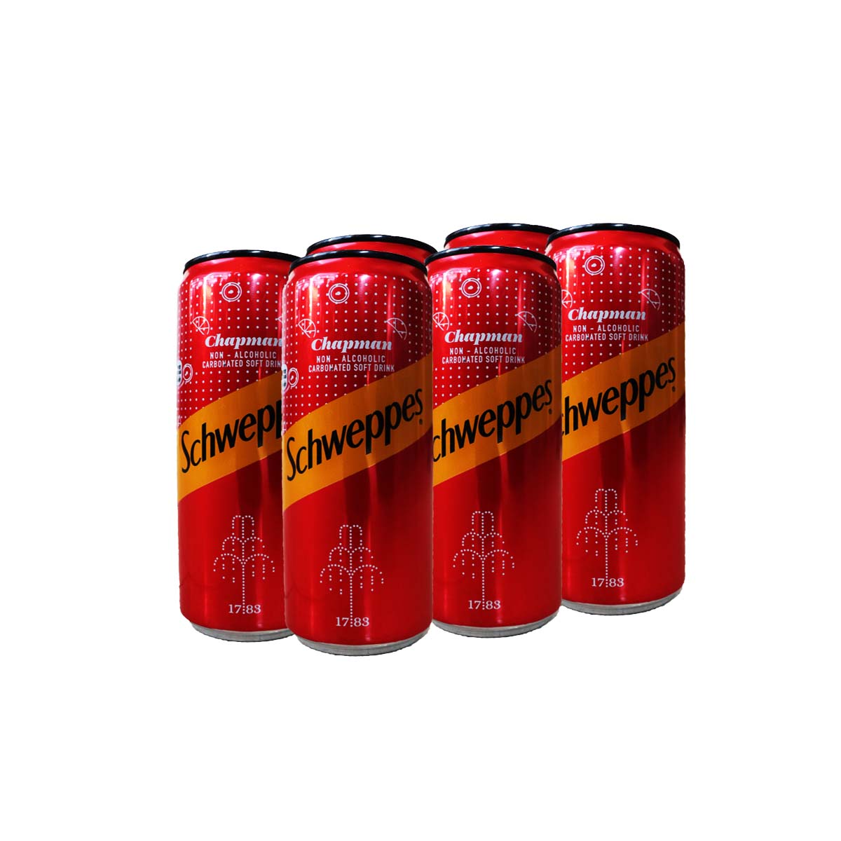 Schweppes Chapman 33cl x 6