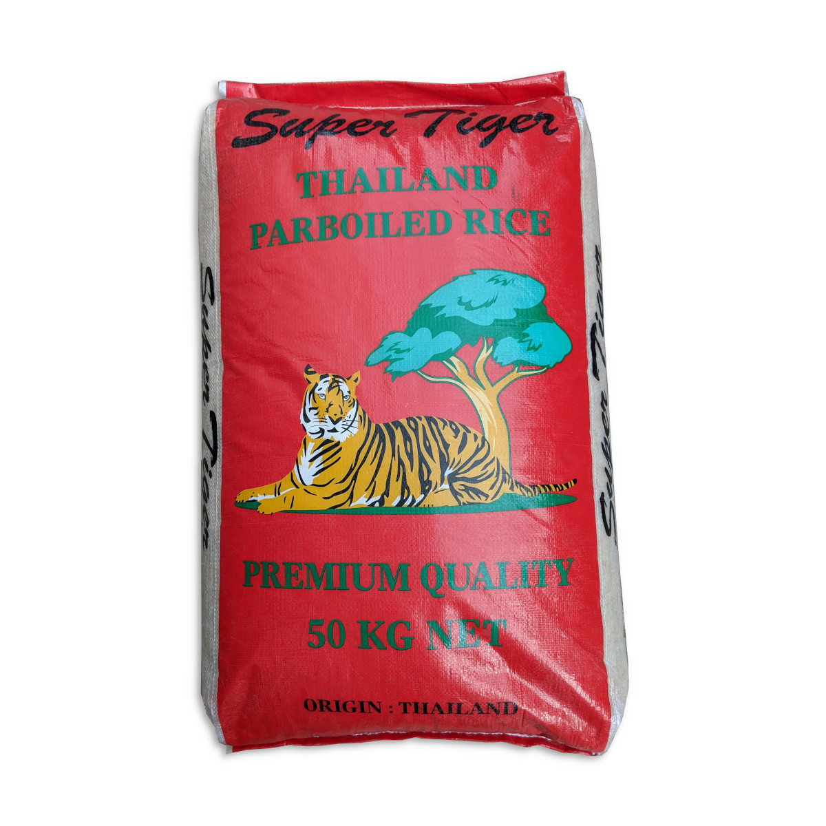 Super Tiger Thailand Parboiled Rice 50kg