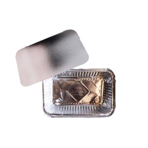 Aluminium Foil Rectangular Pan 750ml x 12