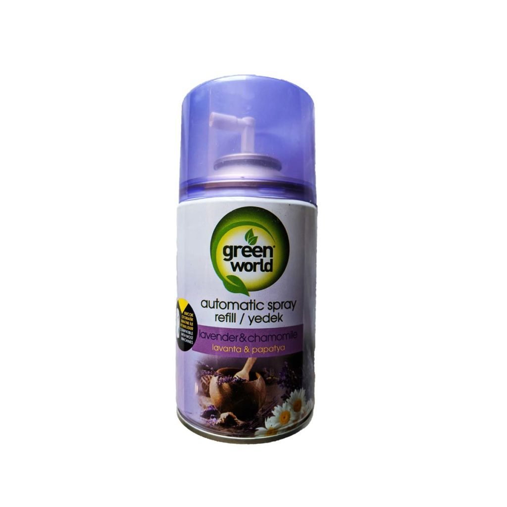 Green World Automatic Spray Refill Lavender & Chamomile 250ml