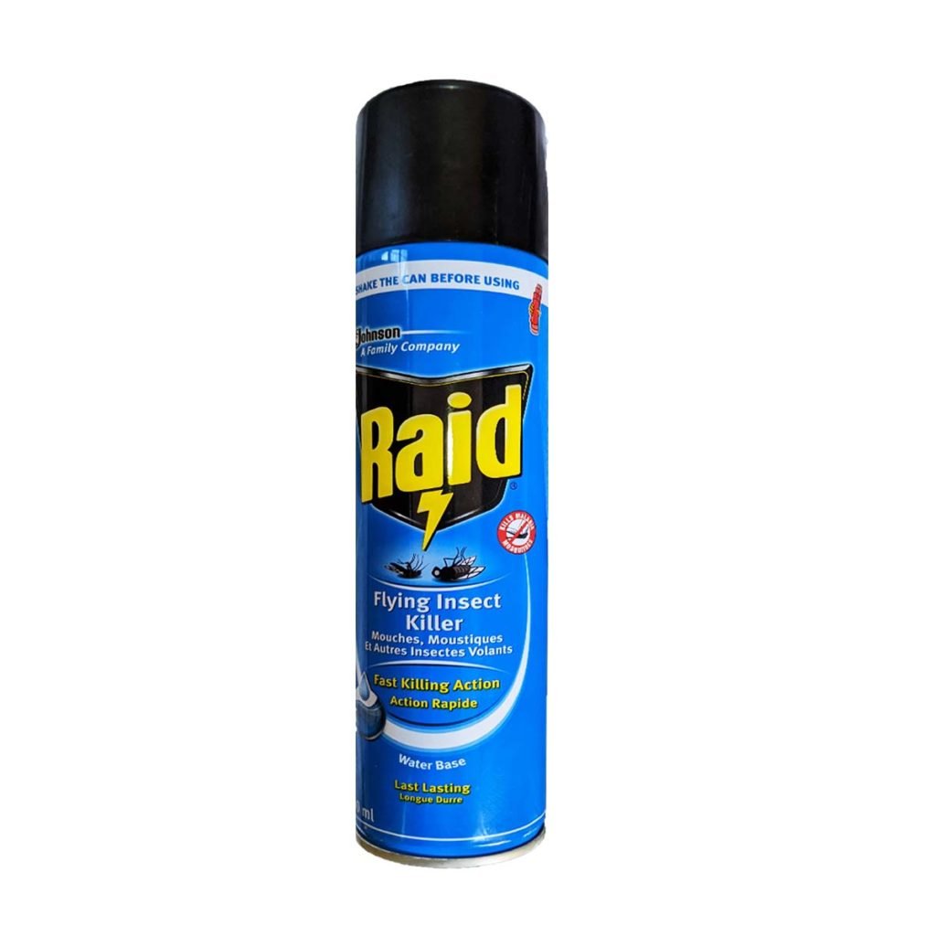 Raid Non Irritant Flying Insect Killer Aerosol Spray 300ml