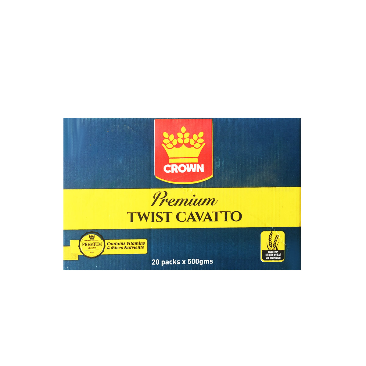 Crown Premium Twist Cavatto 500g x 20