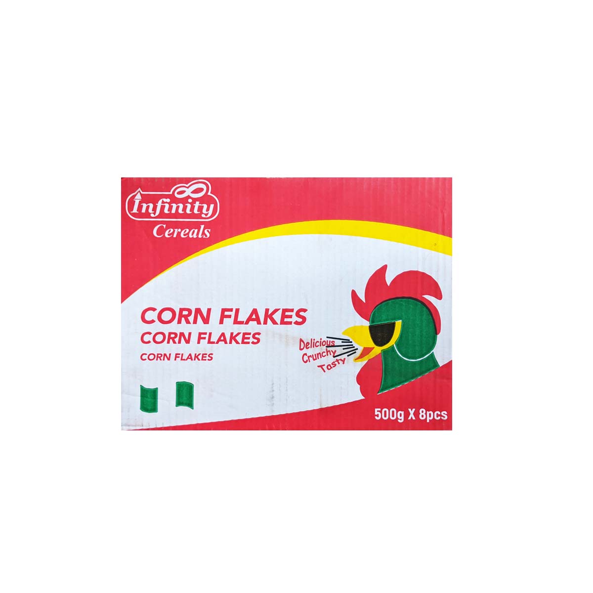 Infinity Corn Flakes 500g x 8