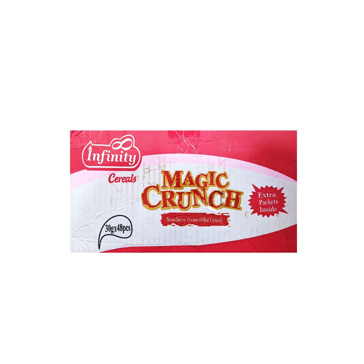 Infinity Magic Crunch Strawberry Cream Filled Cereals 30g x 48