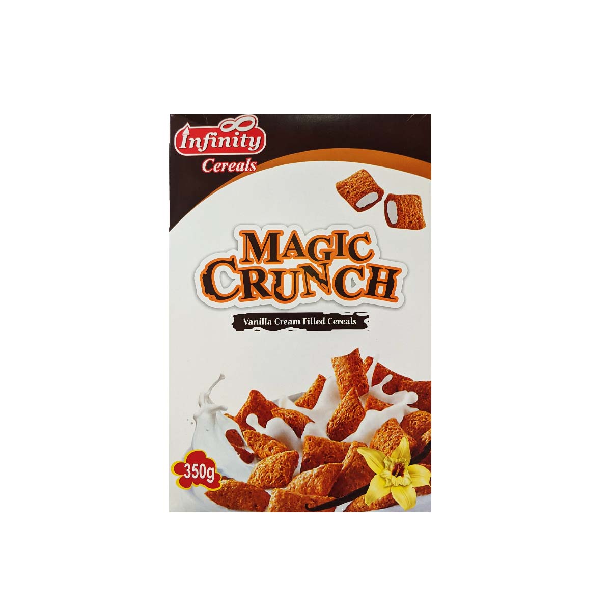 Infinity Magic Crunch Vanilla Cream Filled Cereals 350g