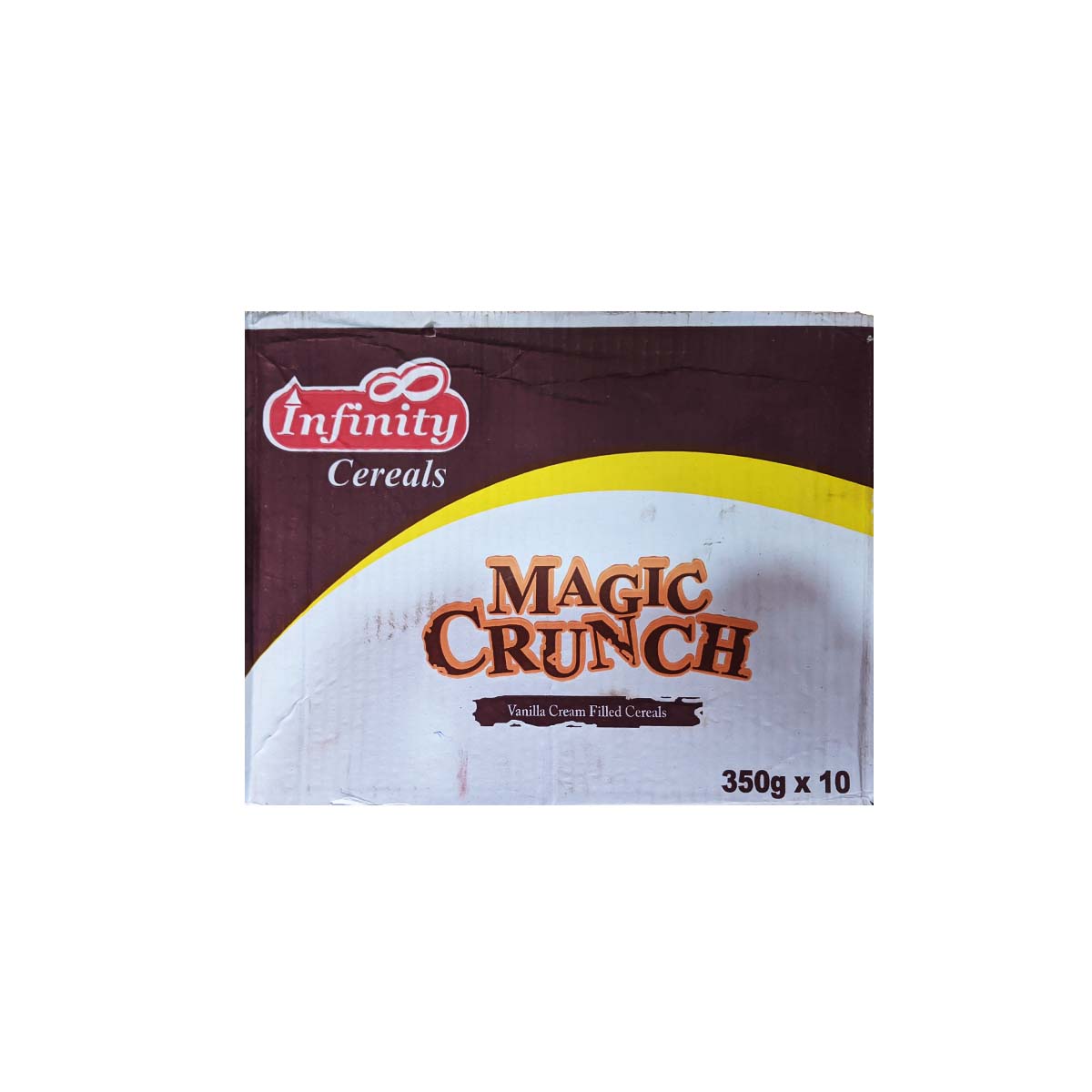 Infinity Magic Crunch Vanilla Creame Filled Cereals 350g x 10