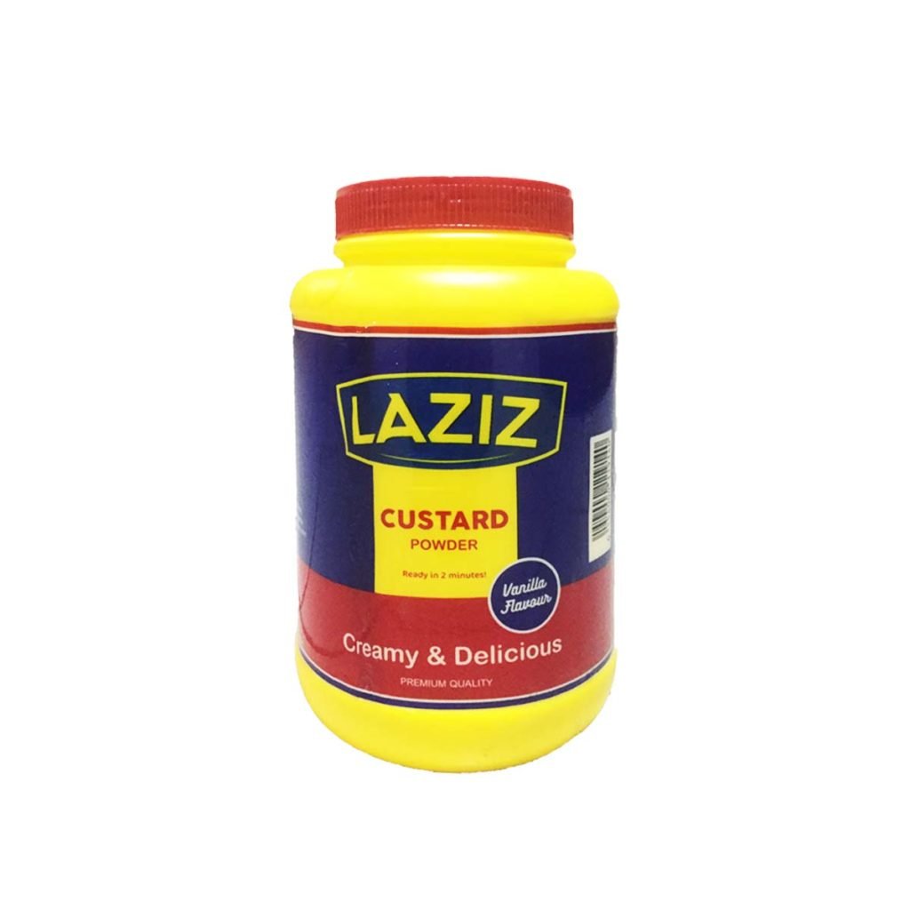 Laziz Vanilla Custard Powder Jar 1kg