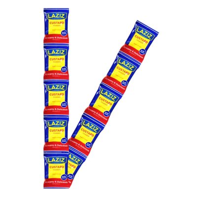 Laziz Vanilla Custard Powder Sachets 50g x 10