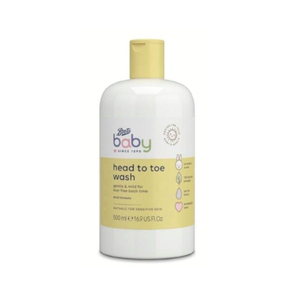 Boots Baby Head To Toe Wash Baby Soap Body Wash 500ml