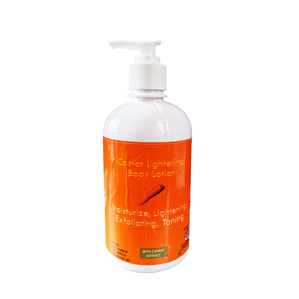 Cardinal Care White With Carrot Extract Lightenig Body Lotion 500ml