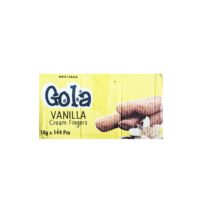 Gola Multi Grain Vanilla Flavour Cream Fingers Snacks 10g x 144