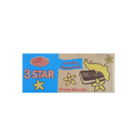 3 Star Vanilla Flavoured Cream Biscuit 12g x 120