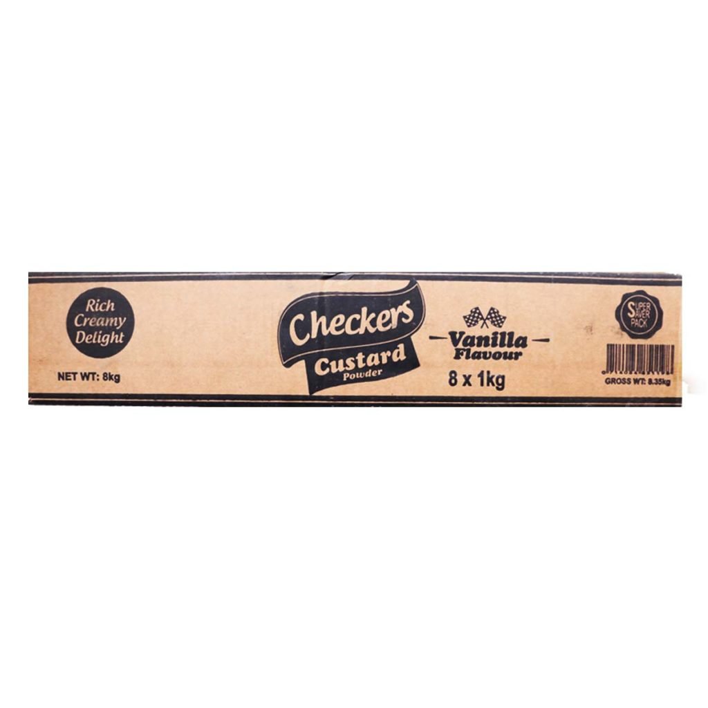 Checkers Custard Vanilla Flavour Powder Refil 1kg x 8