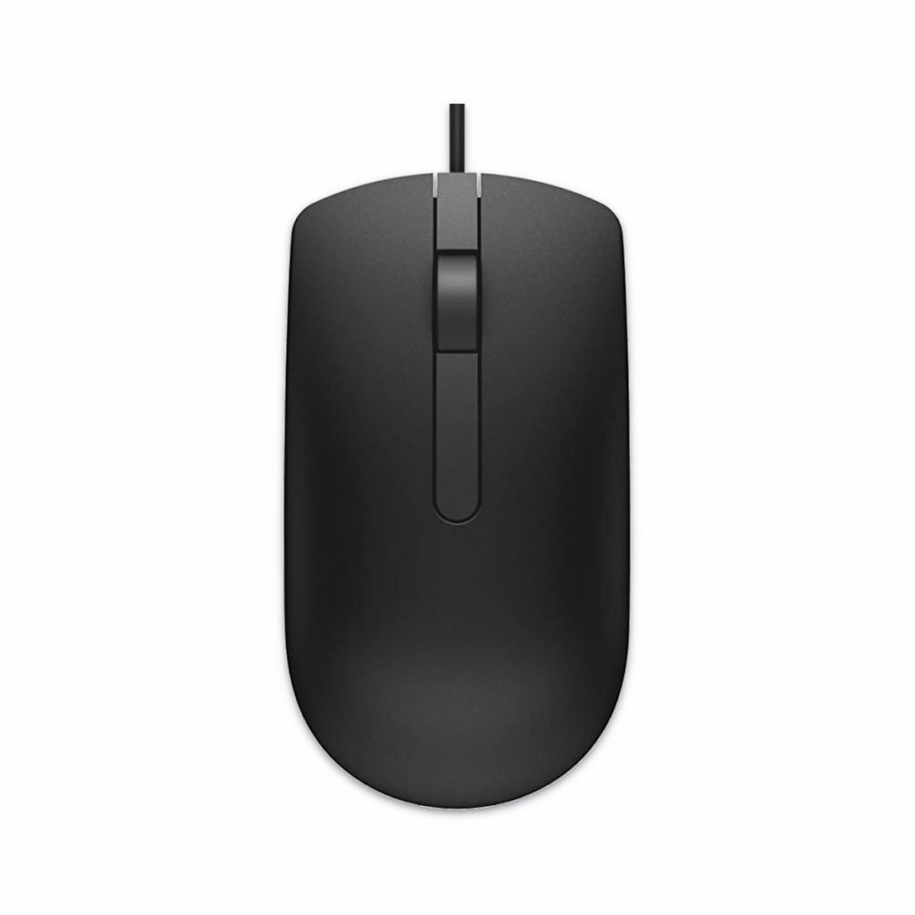 Dell Optical Mouse MS116 Enjoy smooth, accurate cursor control at 1000 dpi with the Dell Optical Mouse MS116. Set up easily just plug and play, use comfortably in either hand.