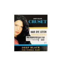 Deep Black Cruset Hair Dye Lotion 28ml x 2