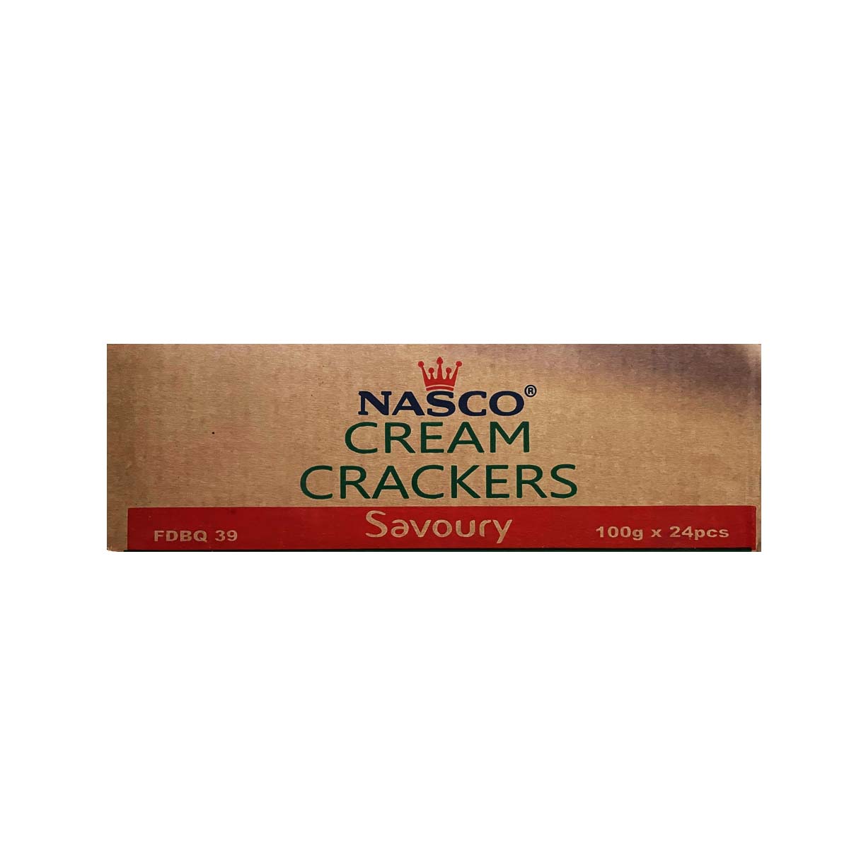 Nasco Cream Crackers Savoury 100g x 24