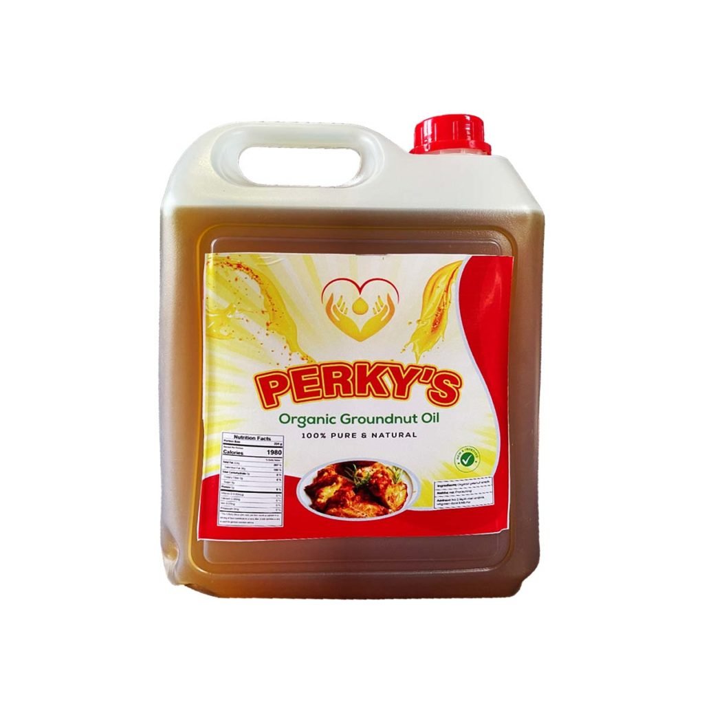 Perky's Organic Groundnut Oil (Mai Gyada) 4 Liters
