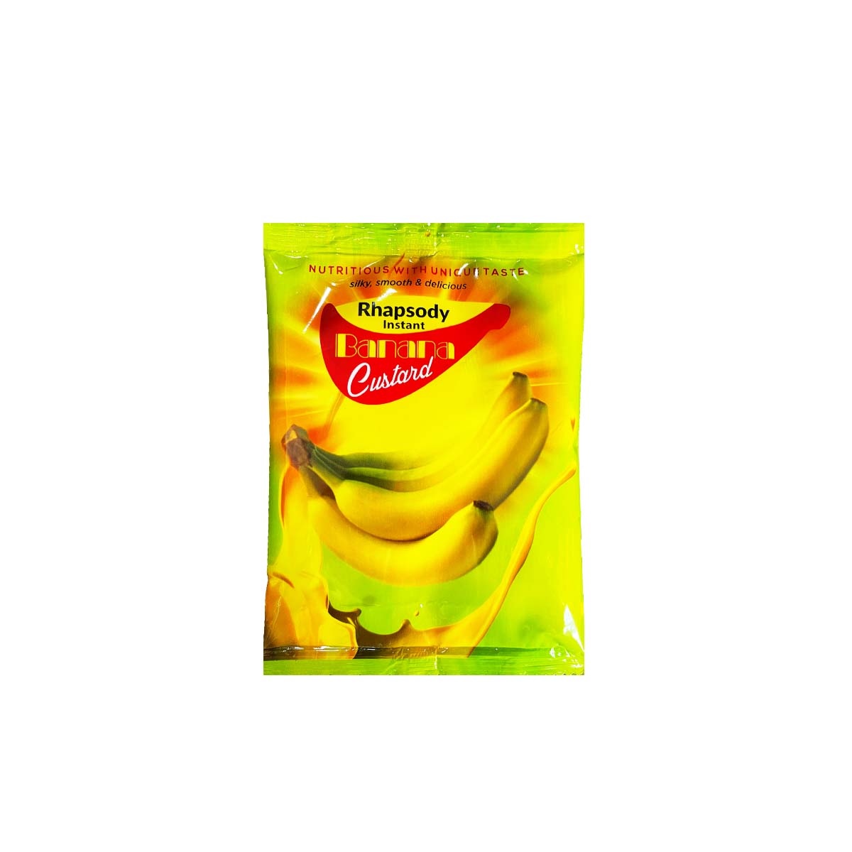 Rhapsody Instant Banana Flavour Custard Sachet 50g