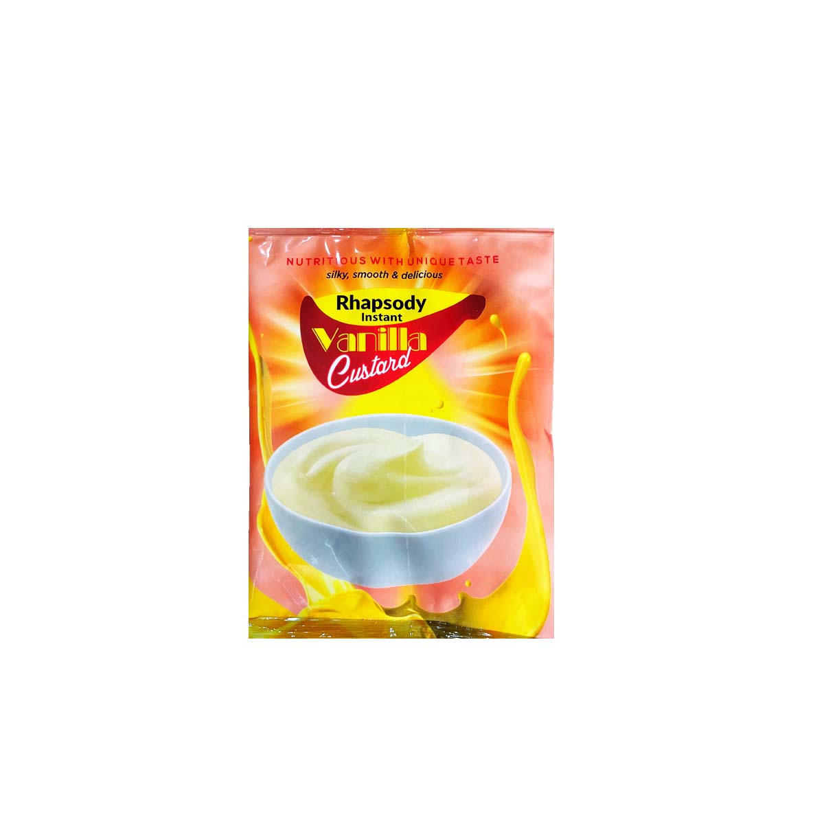 Rhapsody Instant Vanilla Flavour Custard Sachet 50g