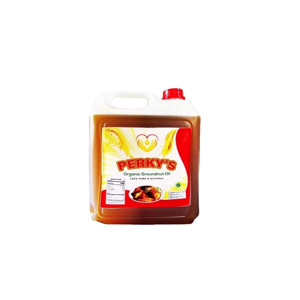 Perky's Organic Groundnut Oil (Mai Gyada) 1 Liter